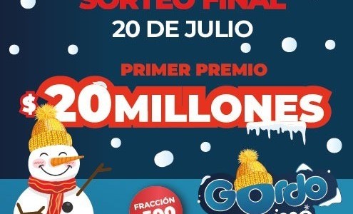 MAÑANA SERÁ EL SORTEO FINAL DEL GORDO DE INVIERNO!