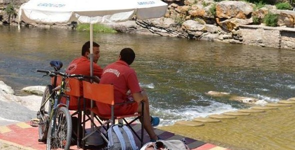 Fin de semana con rescates en los balnearios