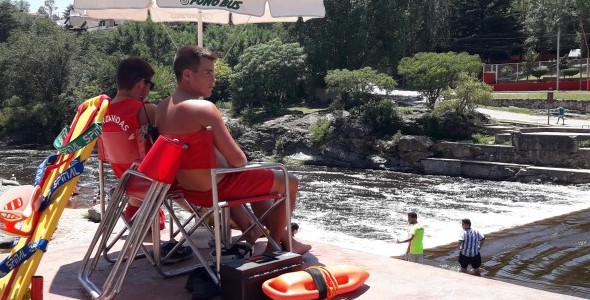 Más de 60 rescates en los balnearios durante la primera quincena de enero