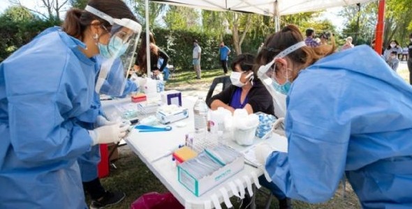 Se realizaron cerca de 500 hisopados de COVID-19 en Icho Cruz