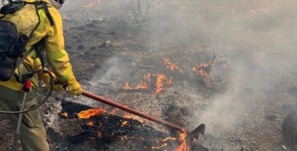 EL RIESGO DE INCENDIOS ES EXTREMO EN TODA LA PROVINCIA