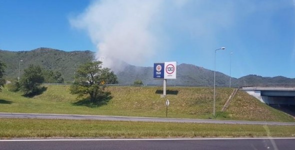 Preocupación por el humo en el basural de Carlos Paz 