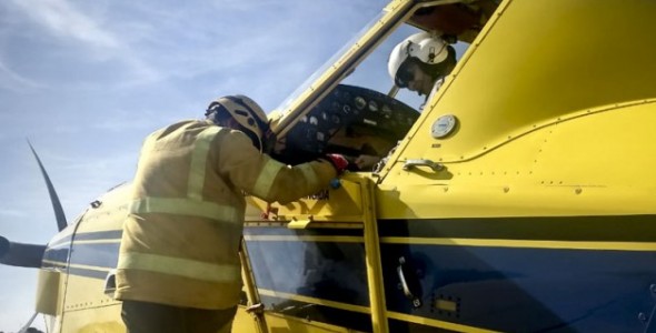 RIGE UN ALERTA POR RIESGO EXTREMO DE INCENDIOS FORESTALES Y TORMENTAS EN LA PROVINCIA