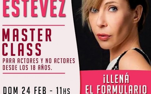 Masterclass de Inés Estévez en Carlos Paz