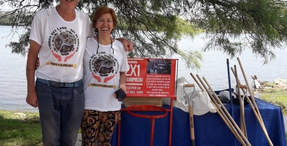 Invitan a una nueva jornada voluntaria de limpieza del lago