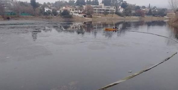 Preocupa la aparición de cianobacterias en el Lago San Roque