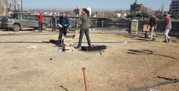 CONTINÚA EL PLAN DE REMEDIACIÓN DEL LAGO SAN ROQUE