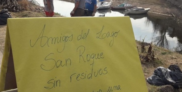 Continúan las jornadas voluntarias de limpieza en el Lago
