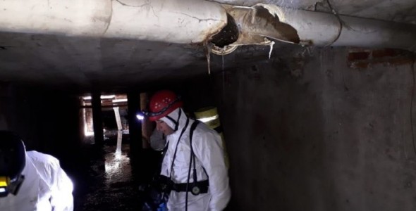 Detectan volcamiento de líquidos cloacales en Carlos Paz