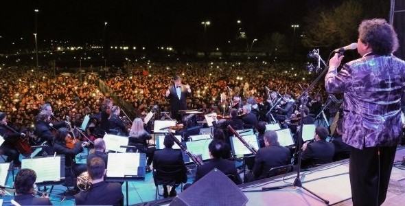 Los Palmeras brindarán su show gratuito este miércoles