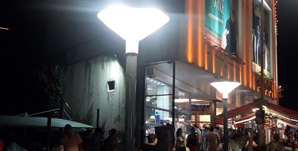 Nueva iluminación en el centro de Carlos Paz