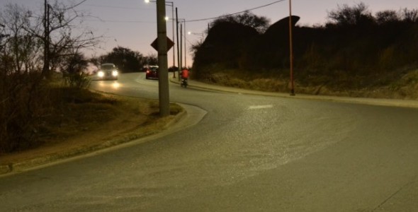 Continúa el recambio de luminarias en Villa Carlos Paz