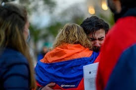 La comunidad armenia de Argentina se movilizó para pedir por la paz