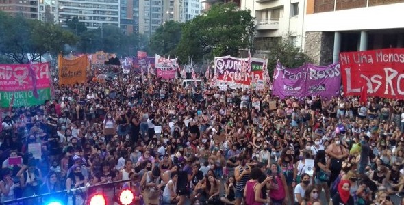 Córdoba estuvo presente en la marcha por el 8 de Marzo