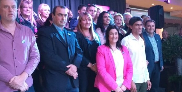 Mariana Caserio se presentó como candidata a intendente