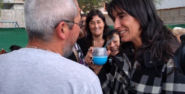 Campaña de Hacemos por Córdoba en un barrio de Carlos Paz