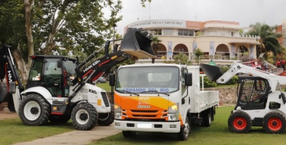 Nueva flota de vehículos de la Municipalidad de Villa Carlos Paz