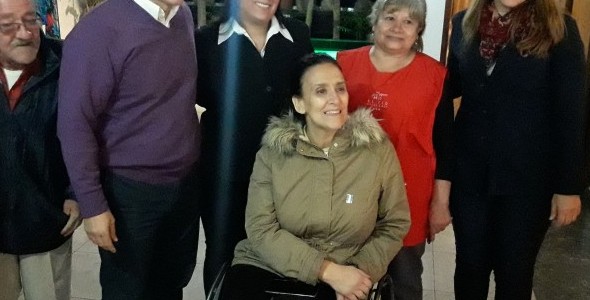 La vicepresidenta de la Nación visitó la ciudad