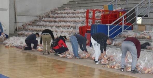 Continúa la entrega de módulos alimentarios