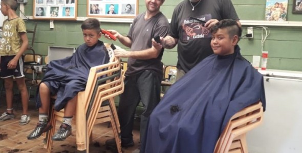 Moteros solidarios ayudaron a los niños de San Marcos Sierras 