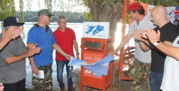 El Club de Remo reinauguró el Puerto Malvinas Argentinas