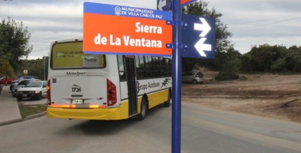 Se colocaron nuevos nomencladores en el barrio Colinas