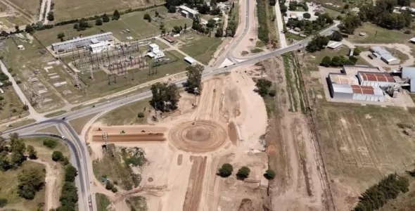 Villa María: recta final en la obra de la circunvalación de la ciudad
