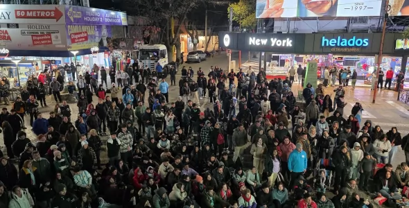 El 3° Fan Fest mundialista volvió a encender la pasión futbolera en Villa Carlos Paz