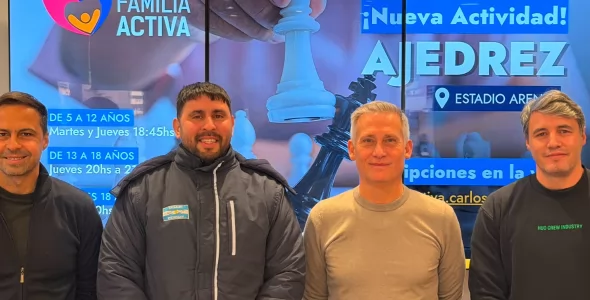 Familia Activa suma una nueva actividad en el estadio arena: Ajedrez para todas las edades