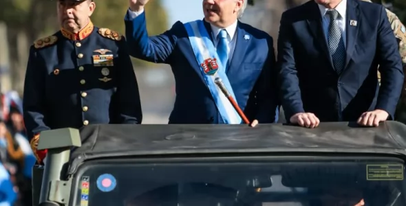 Río Cuarto: Llaryora encabezó los actos por el Día de la Independencia