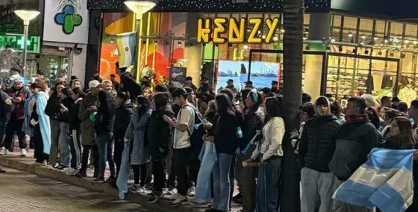 Carlos Paz se sumó a los festejos por el subcampeonato obtenido por la Selección