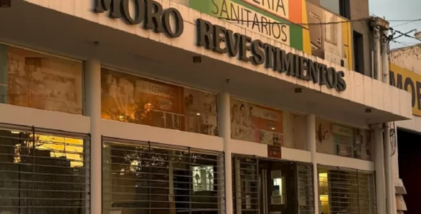 Empalme a Tanti: Robaron en Moro Revestimientos ingresando por el techo
