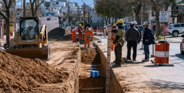 Restricción de tránsito en Av. Libertad por trabajos en cañería de agua