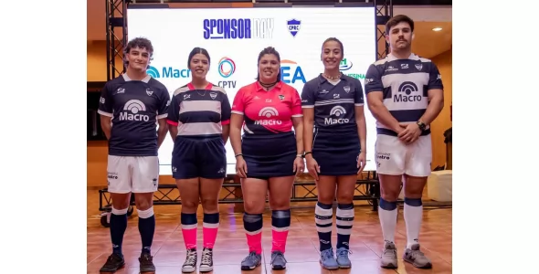 El Carlos Paz Rugby Club presentó su nueva indumentaria y anunció nuevas obras
