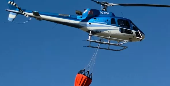 Vuelos preventivos reforzaron la vigilancia ante el riesgo de incendios