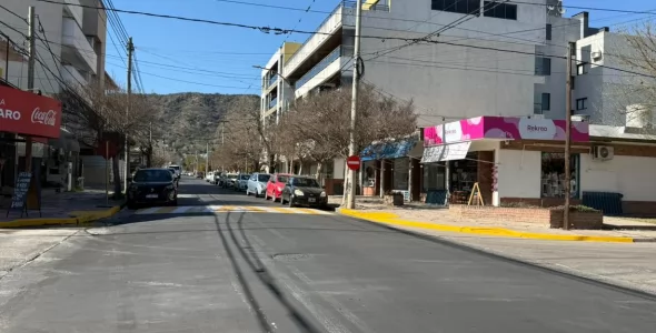 Plan Integral de Mejoramiento Vial: Finalizó la repavimentación en calle Yrigoyen