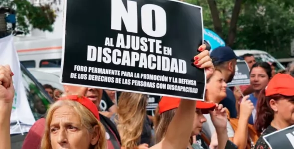 Discapacidad: familiares y organizaciones marchan para reclamar la prórroga de la ley