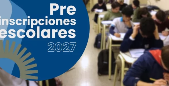 Última semana para realizar preinscripciones escolares para el Ciclo Lectivo 2027