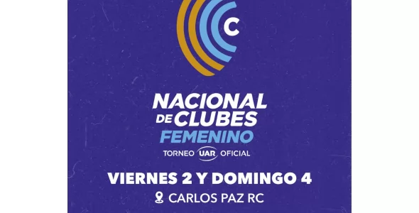 Rugby Femenino: Villa Carlos Paz recibe el Nacional de Clubes con más de 400 participantes