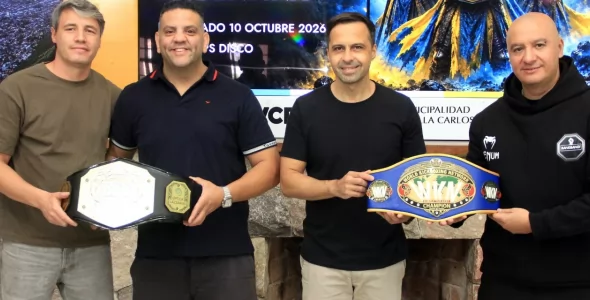 Villa Carlos Paz presentó Bestia Fighting Championship 7, un evento de deportes de contacto con má