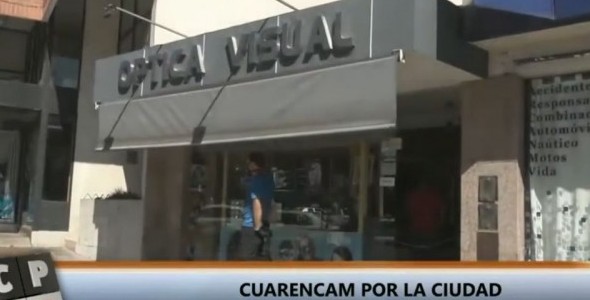 Cuarencam por la ciudad: ópticas tradicionales de Carlos Paz
