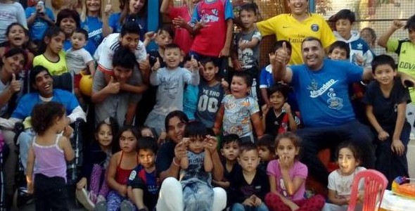 Campaña de útiles escolares del merendero Panza Caliente