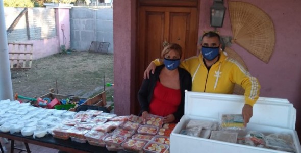 Piden colaboración para el merendero Panza Caliente que cumple un nuevo aniversario