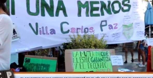 Ni Una Menos se manifestó a favor del aborto