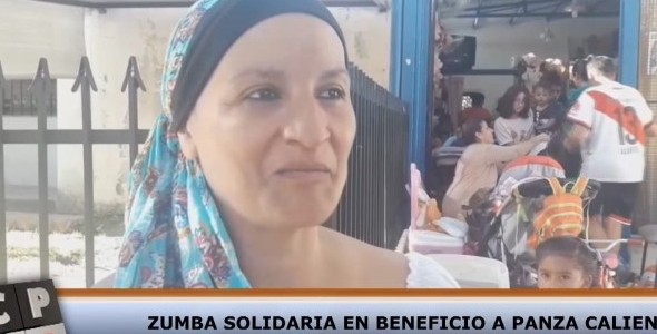 Zumba Solidaria a beneficio del merendero Panza Caliente