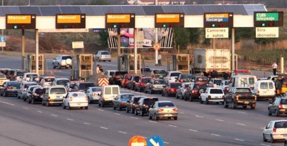 Aumentó esta madrugada el peaje
