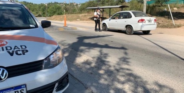 Controles en la ciudad ante el aislamiento obligatorio