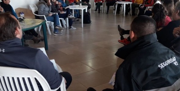 Se realizó un taller sobre el manejo de fuego