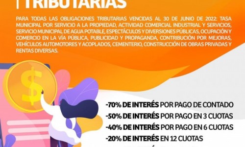 Villa Carlos Paz lanzó un plan especial de regulación de deuda tributaria