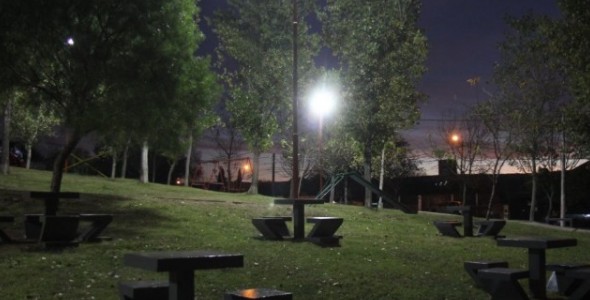 Obras de refuncionalización en la Plaza del Centenario en Altos de San Pedro